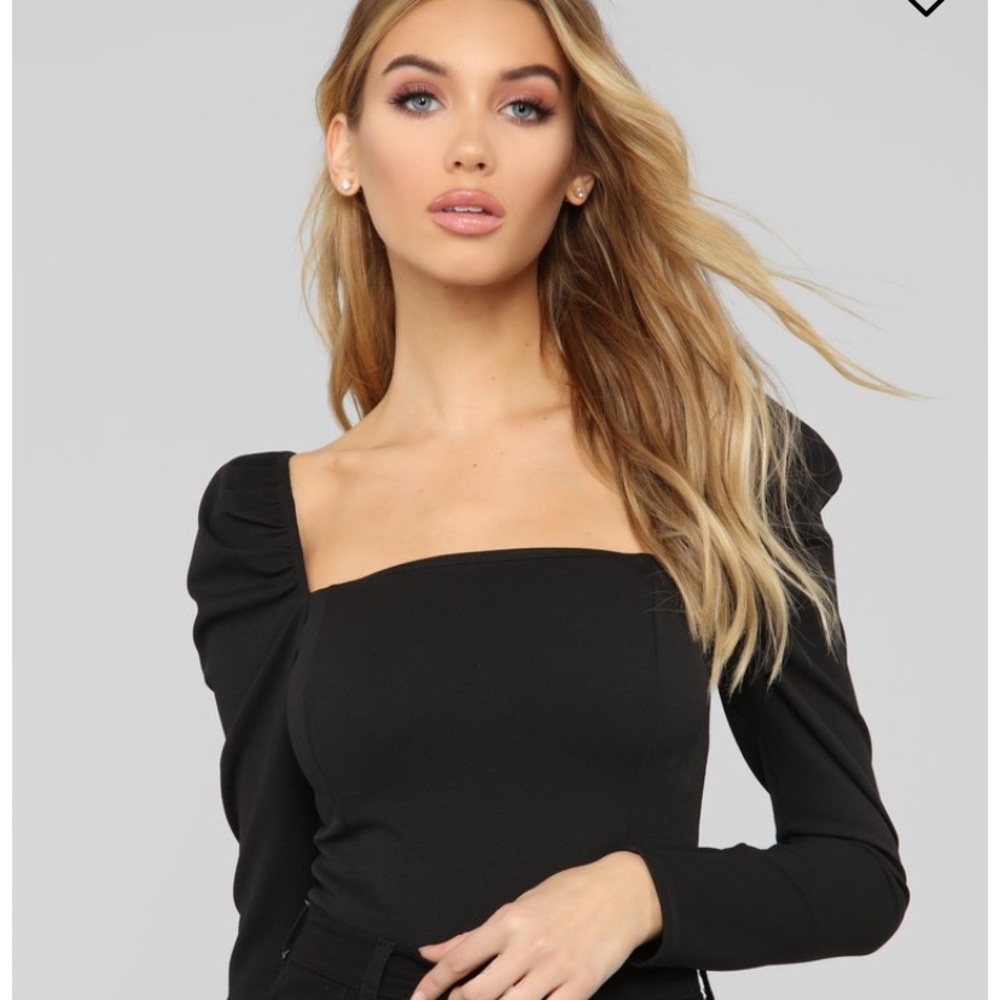 Fashion Nova Black Top NWT